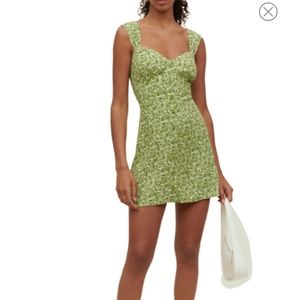 REFORMATION Lorelei Floral Mini Dress in Samantha- NWT